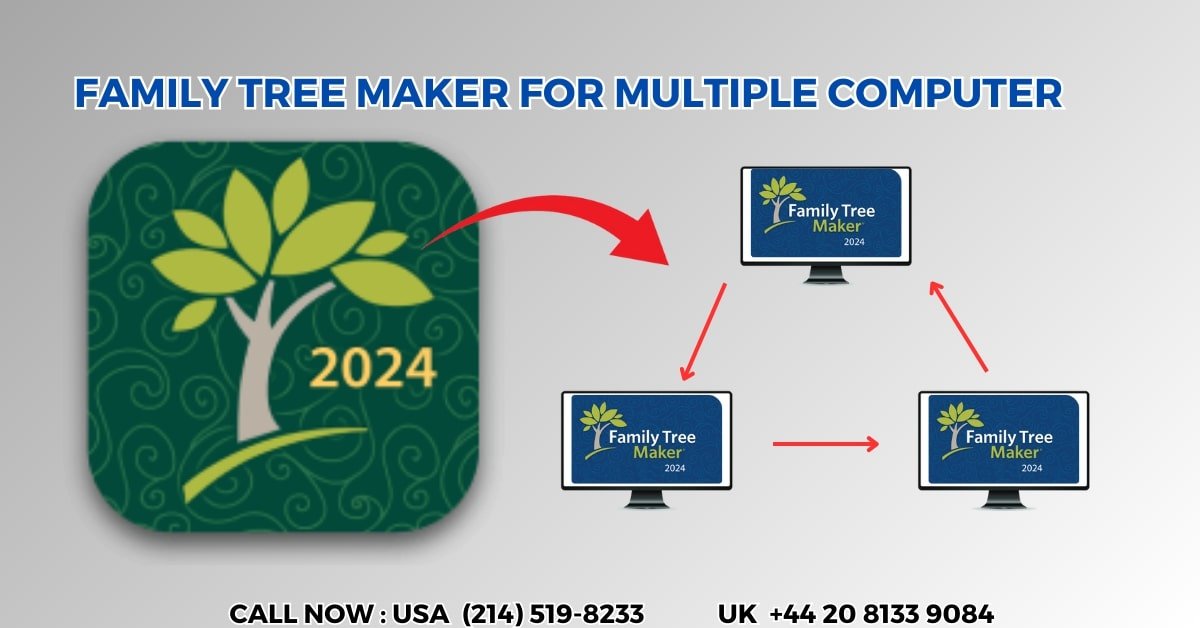 Family Tree Maker for Multiple Computers