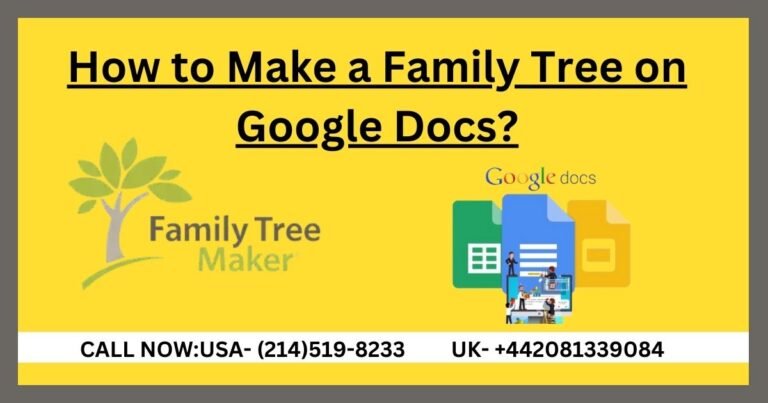 How to Make a Family Tree on Google Docs