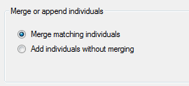 merge matching